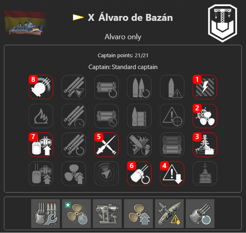 Build Álvaro de Bazán